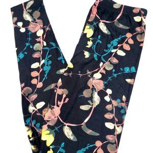 🦋NEW!🦋 Fall Floral Full Length Leggings~One Size~0-10
